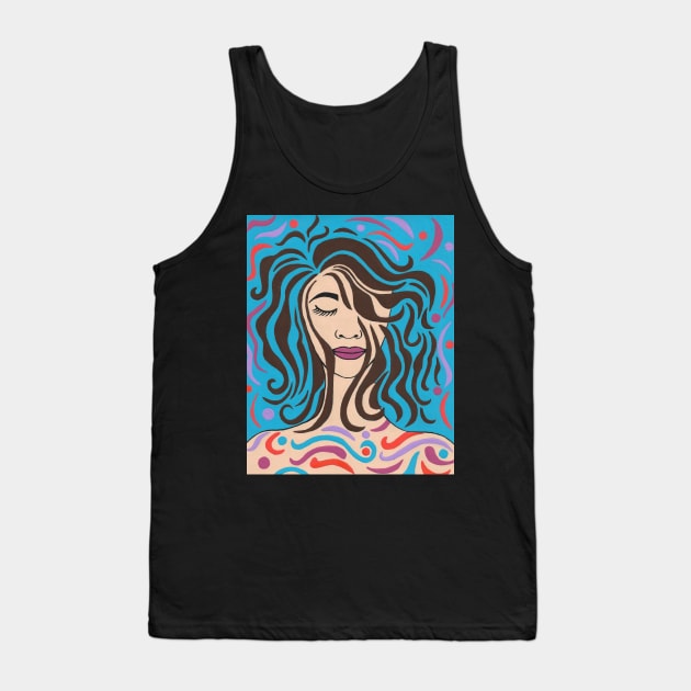 PRETTY Woman Tranquility Tank Top by SartorisArt1